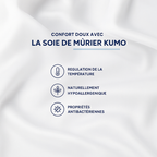 Draps en Soie de Mûrier KUMO